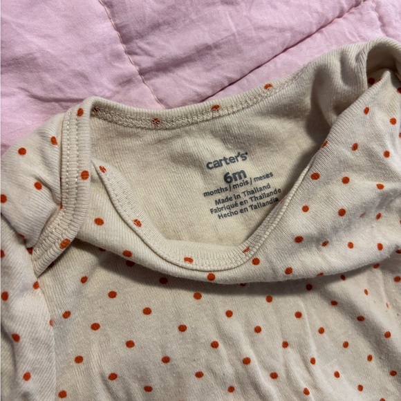 Carter's Purple and White Bodysuits Soft and Stylish One Pieces - Picture 9 of 11